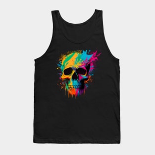 Skull painting Tank Top